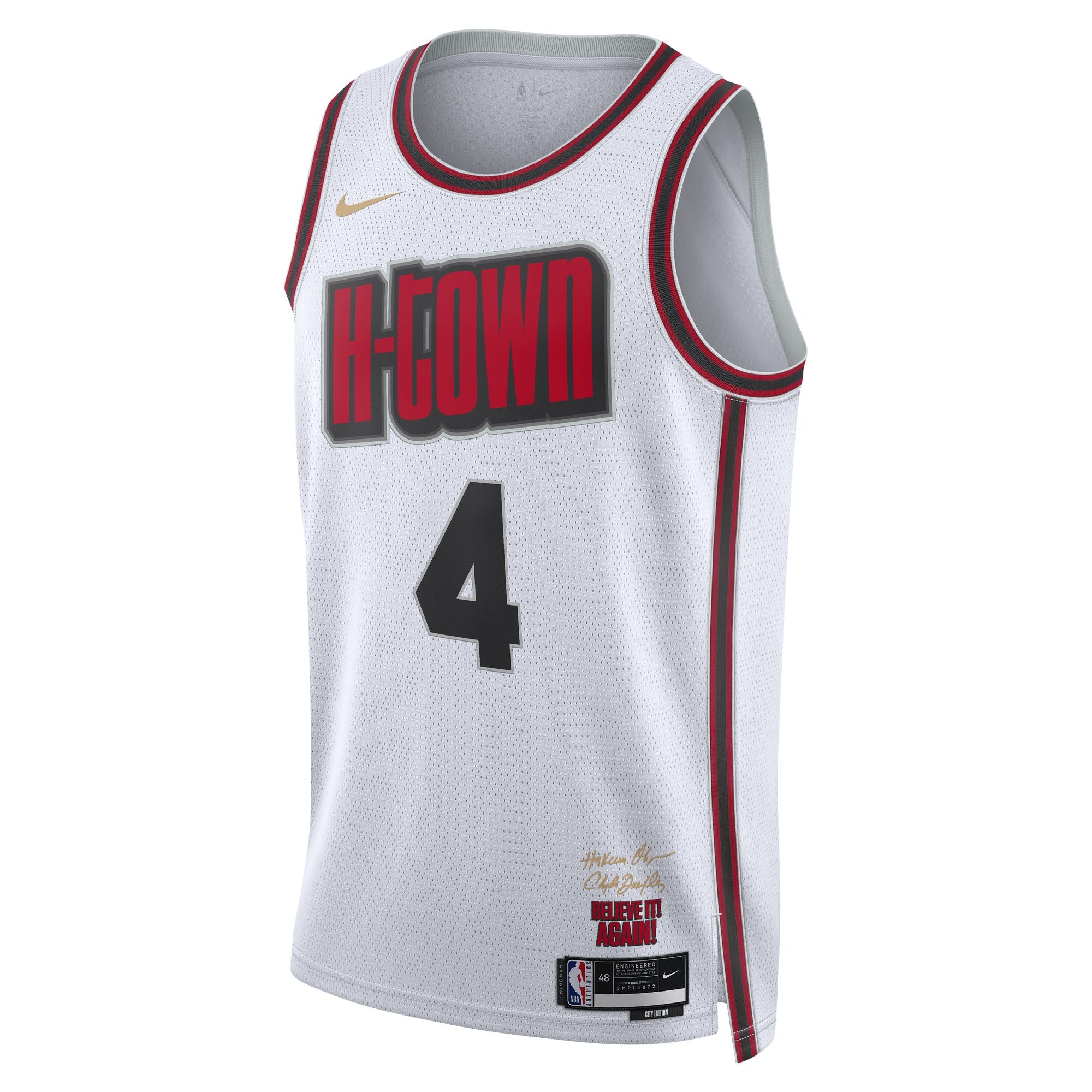 NIKE H-TOWN HARDEN ユニフォーム 48 100% Authentic James Harden Nike Rockets H Town Swingman