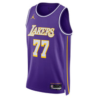 Luka Doncic Los Angeles Lakers Jordan Statement Edition Swingman Jersey