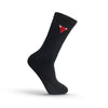 Chicago Bulls Crew Socks - BLACK