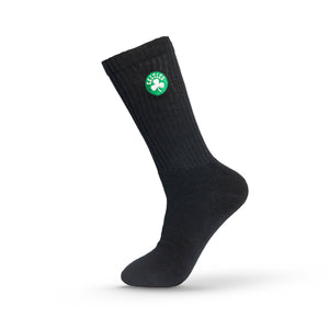 Boston Celtics Crew Socks - BLACK