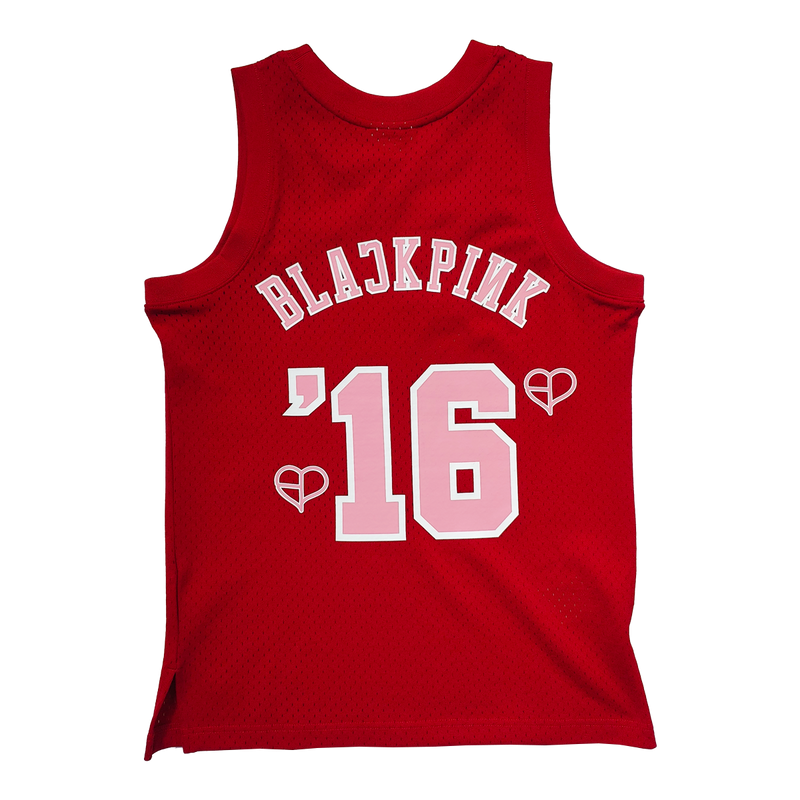 Chicago Bulls Red BLACKPINK x NBA Swingman Jersey