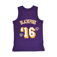Los Angeles Lakers Purple BLACKPINK x NBA Swingman Jersey