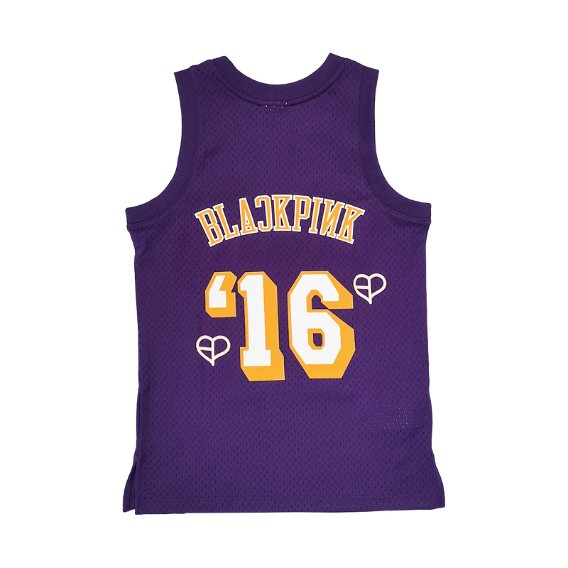 Los Angeles Lakers Purple BLACKPINK x NBA Swingman Jersey