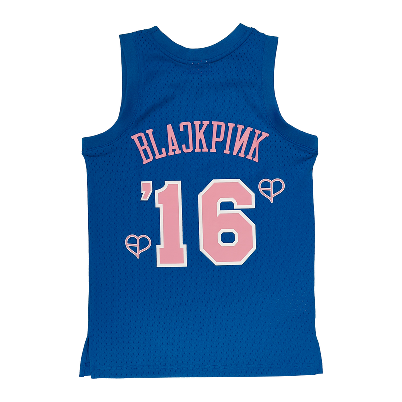 New York Knicks Blue BLACKPINK x NBA Swingman Jersey