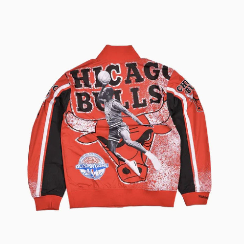 Mitchell And Ness x Jordan Bulls 1988 All Star Warm Up Jacket