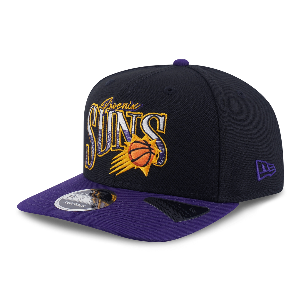New Era Phoenix Suns Nba Infilled Black 9Fifty Of Pcv Cap