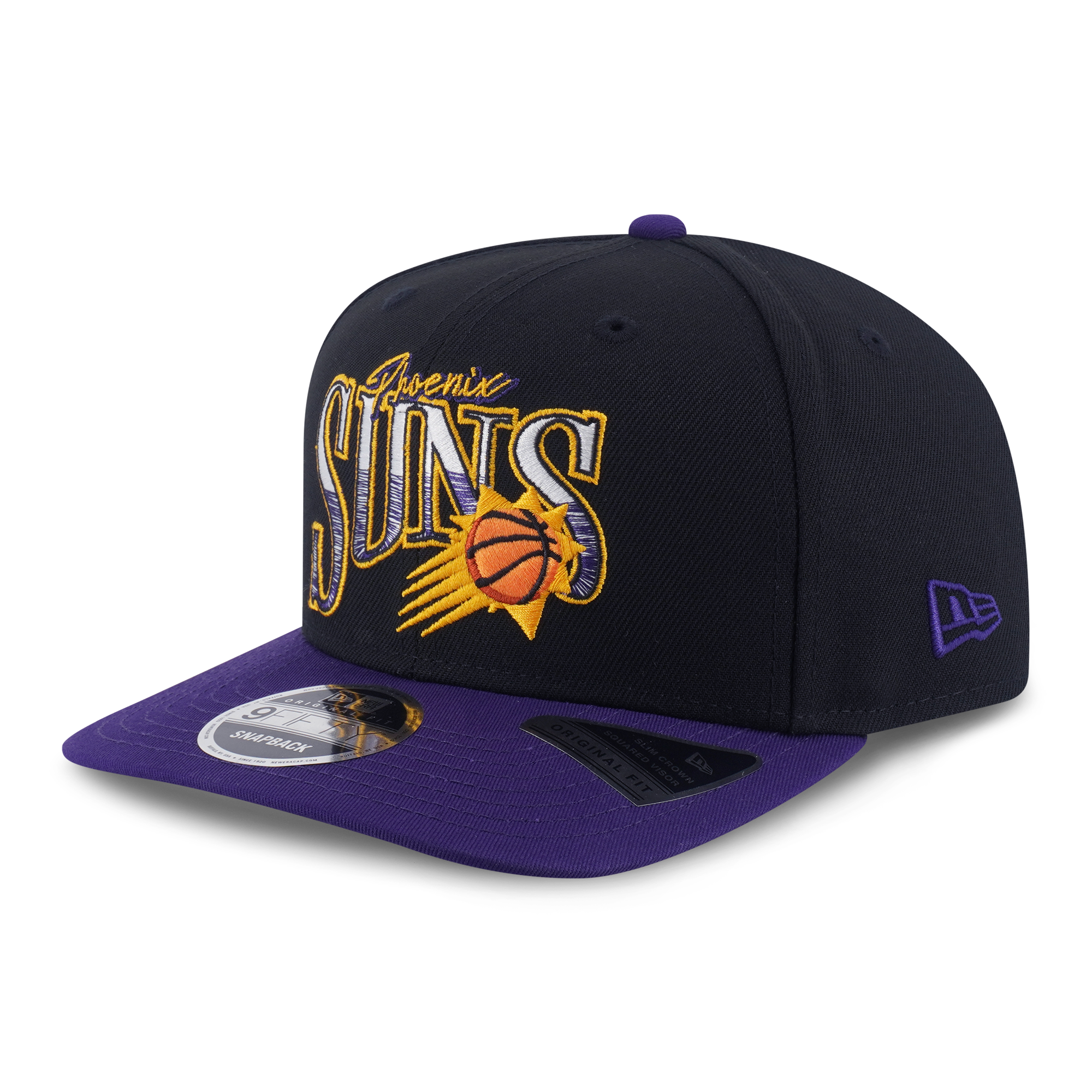 New Era Phoenix Suns Nba Infilled Black 9Fifty Of Pcv Cap – NBA