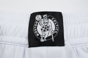 NBA White Boston Celtics Men's Basketball Shorts