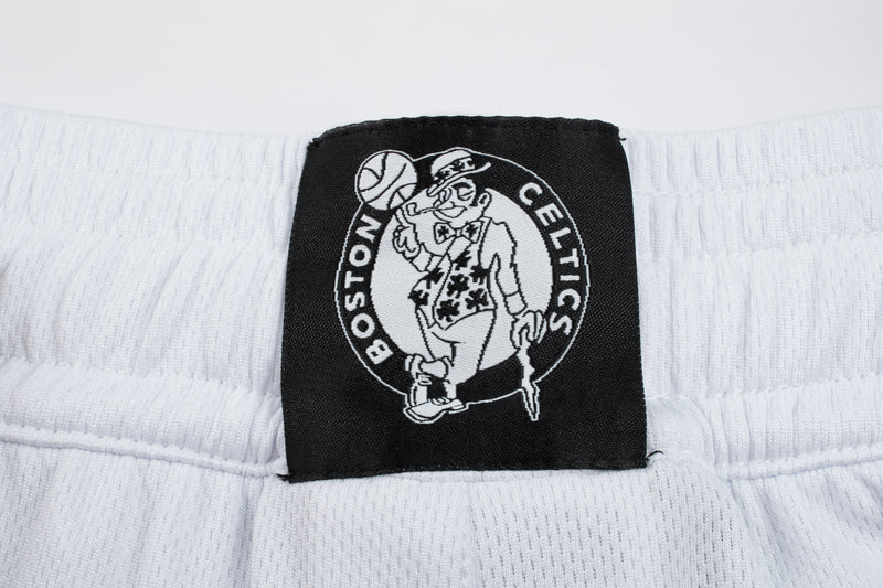 NBA White Boston Celtics Men's Basketball Shorts