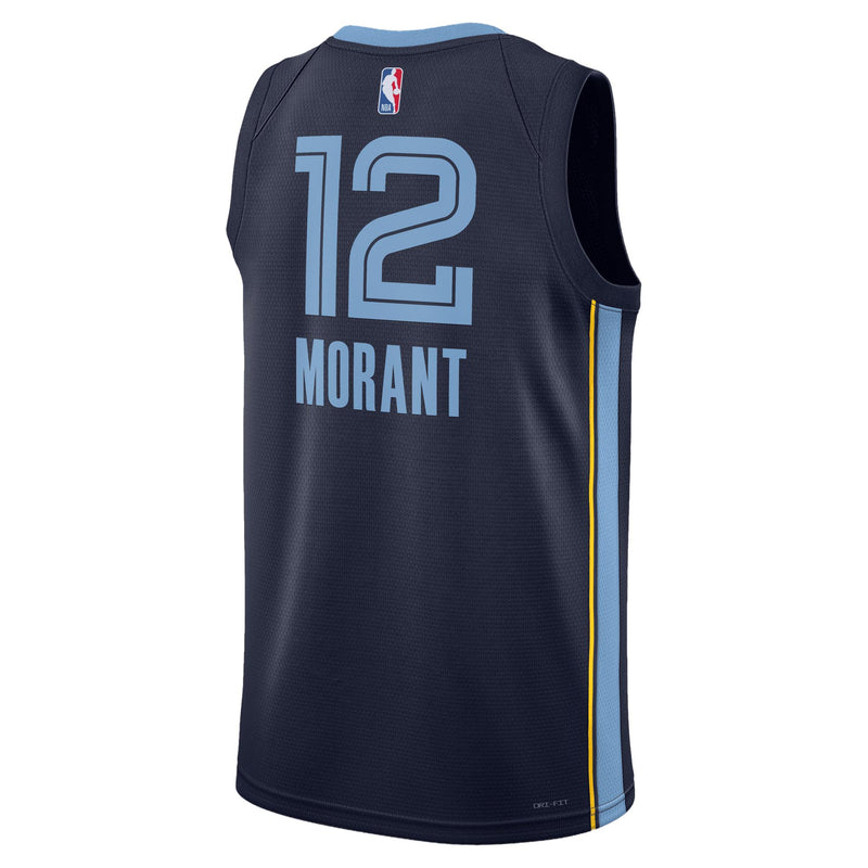 Ja Morant Memphis Grizzlies Icon Edition 22/23 Nike NBA Swingman Jersey