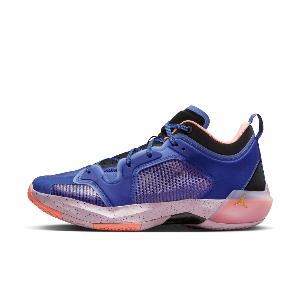Air Jordan XXXVII Low PF Men's Basketball Shoes LAPIS/SATURN GOLD-BLACK-CRIMSON BLISS