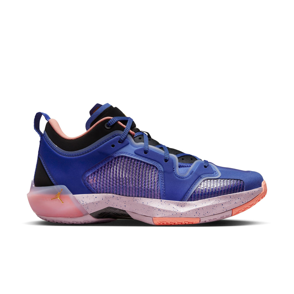Air Jordan XXXVII Low PF Men's Basketball Shoes LAPIS/SATURN GOLD-BLACK-CRIMSON BLISS