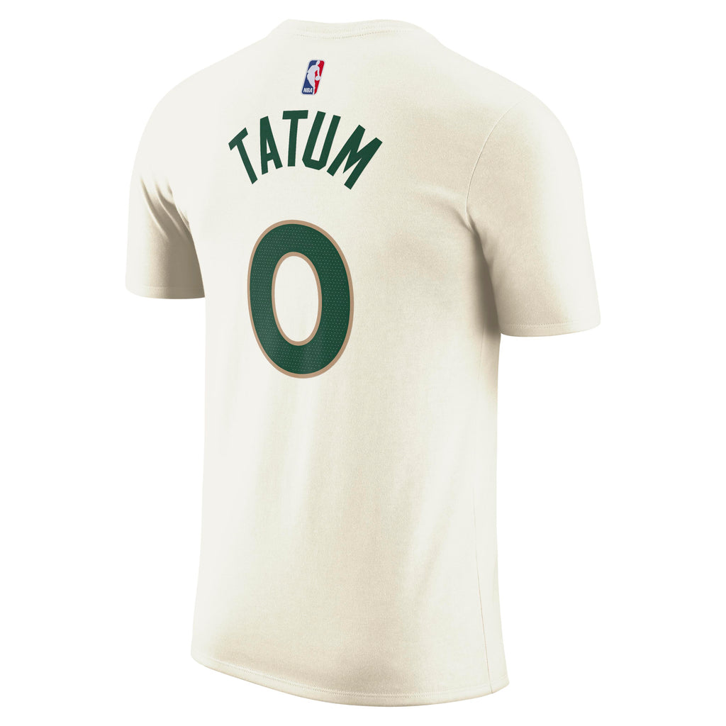 Jayson Tatum Boston Celtics City Edition 23/24 Nike Name and Number Tee