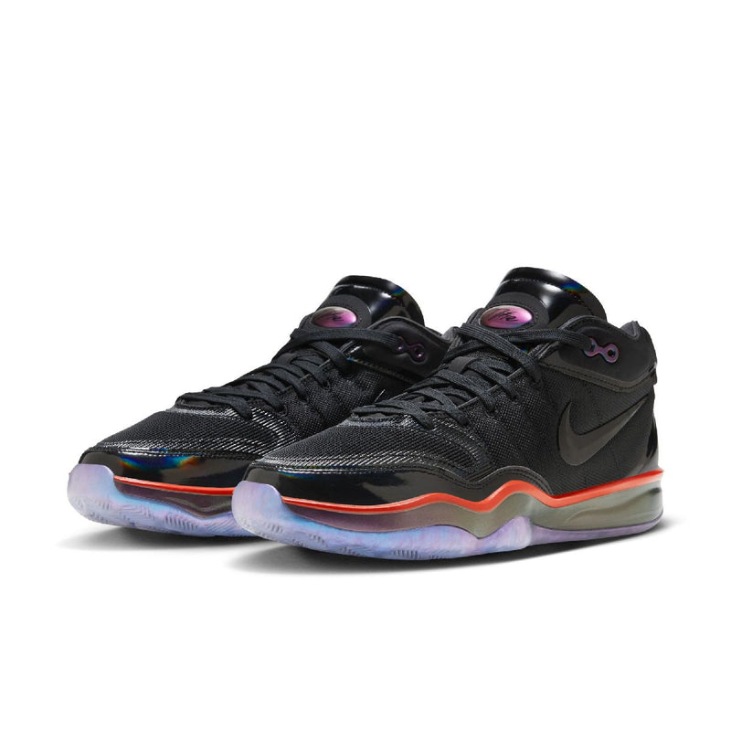 Nike G.T. Hustle 2 GTE EP Basketball Shoes BLACK/BLACK-MULTI-COLOR-PICANTE RED