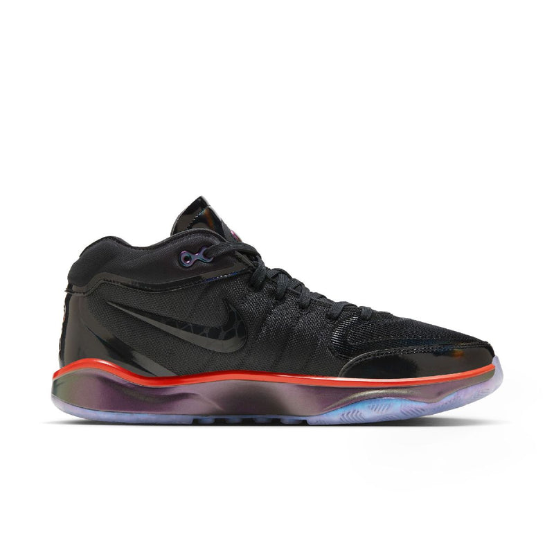 Nike G.T. Hustle 2 GTE EP Basketball Shoes BLACK/BLACK-MULTI-COLOR-PICANTE RED