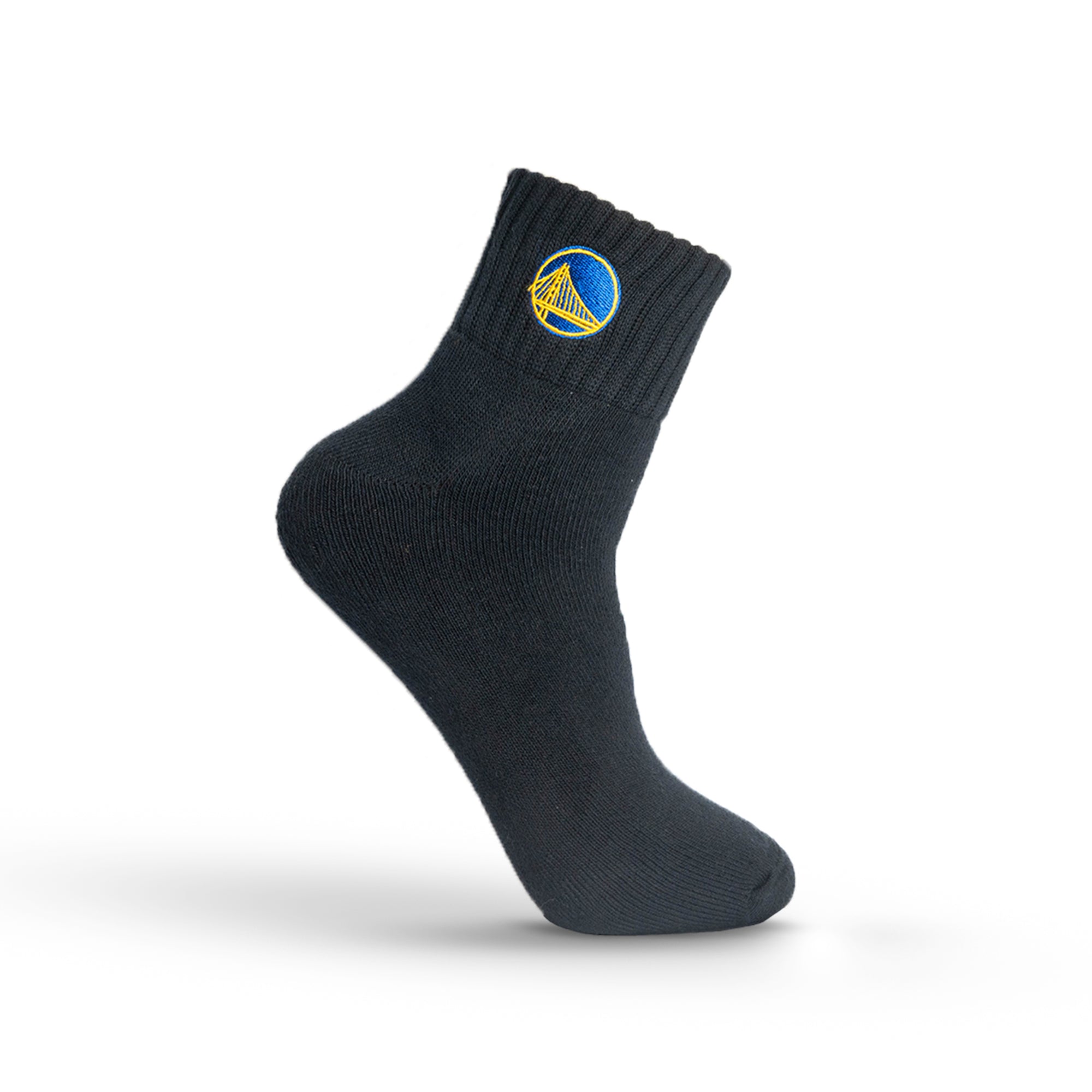 Golden State Warriors Quarter Socks BLACK NBA Store Philippines