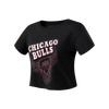 NBA Stitches Boxy Crop Top - Chicago Bulls
