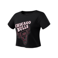 NBA Stitches Boxy Crop Top - Chicago Bulls