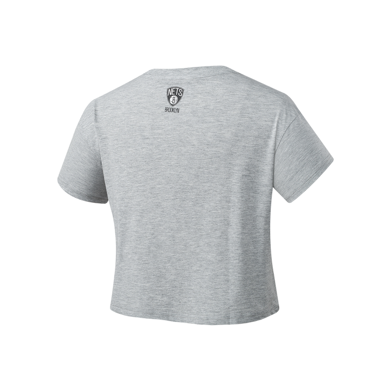 NBA Stitches Boxy Crop Top - Brooklyn Nets