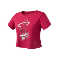 NBA Stitches Boxy Crop Top - Miami Heat
