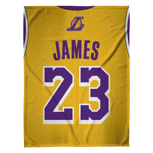Lebron james lakers blanket online