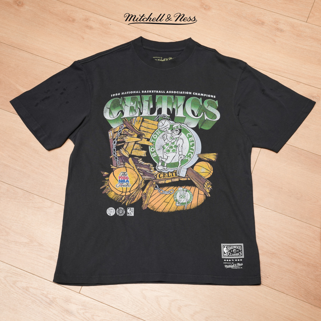 Mitchell & Ness Boston Celtics Bevel Burst T-Shirt
