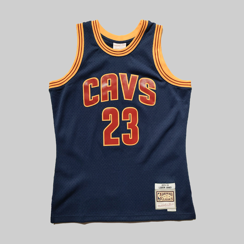 LeBron James 2015 Cleveland Cavaliers Hardwood Classic Swingman Alternate NBA Jersey
