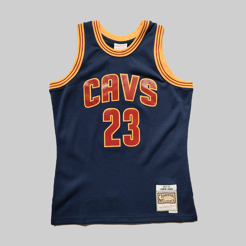 LeBron James 2015 Cleveland Cavaliers Hardwood Classic Swingman
