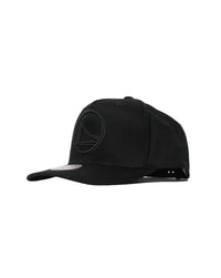 Mitchell & Ness Black Team Logo MVP Warriors Snapback Cap