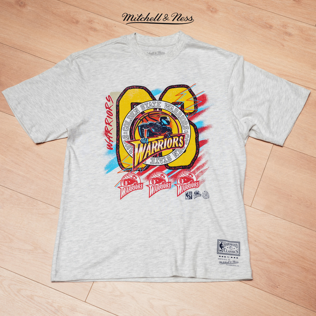 Mitchell & Ness NBA Brush Off 3.0 Tee Golden State Warriors
