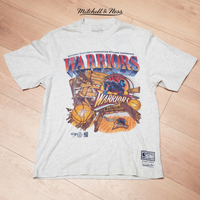 Mitchell & Ness Golden State Warriors Bevel Burst T-Shirt