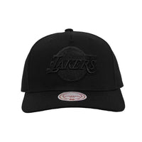 Mitchell & Ness Black Team Logo MVP Lakers Cap