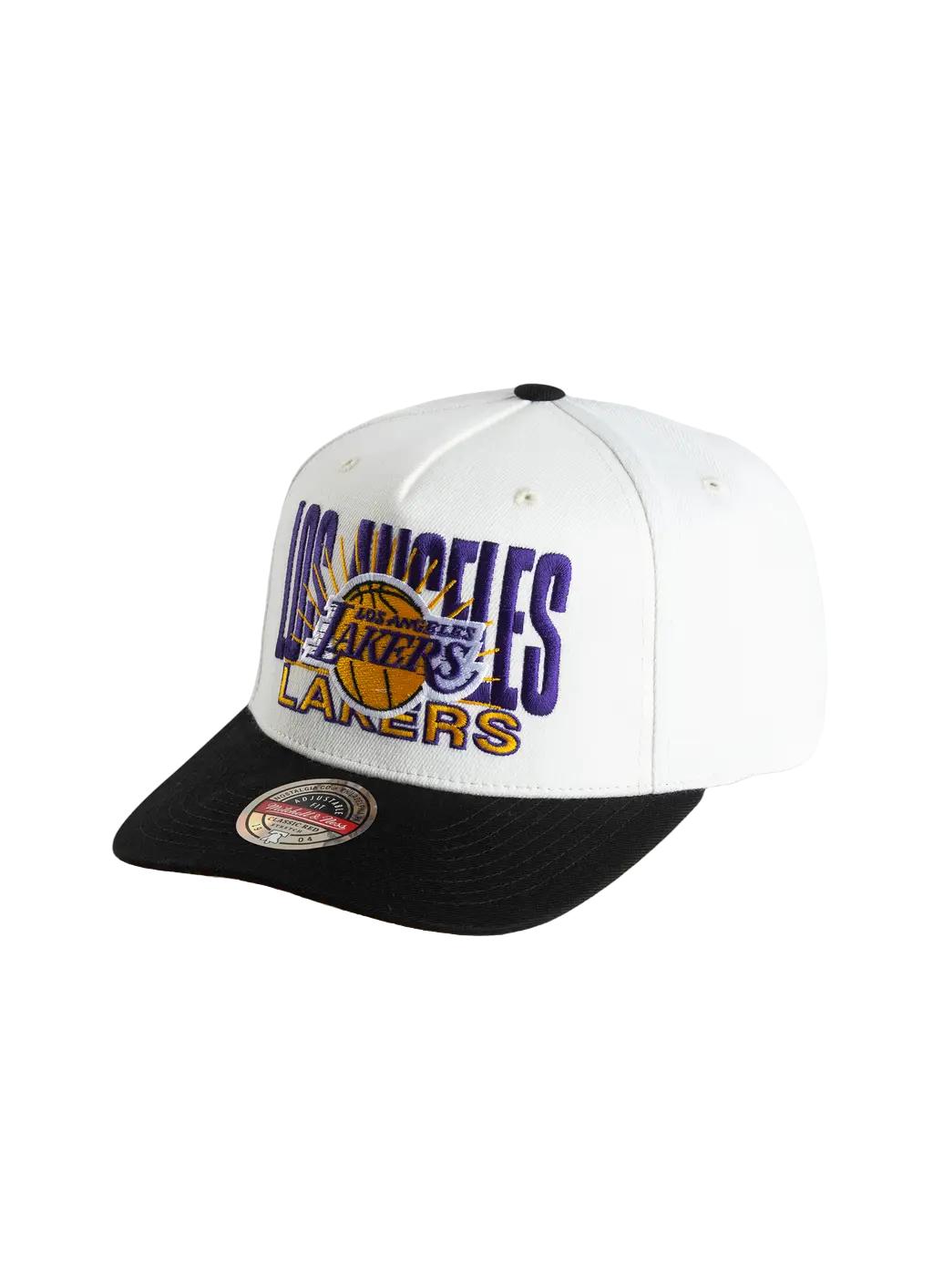 Mitchell & Ness NBA Los Angeles Lakers Post Up MVP Snapback Cap