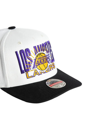 Mitchell & Ness NBA Los Angeles Lakers Post Up MVP Snapback Cap