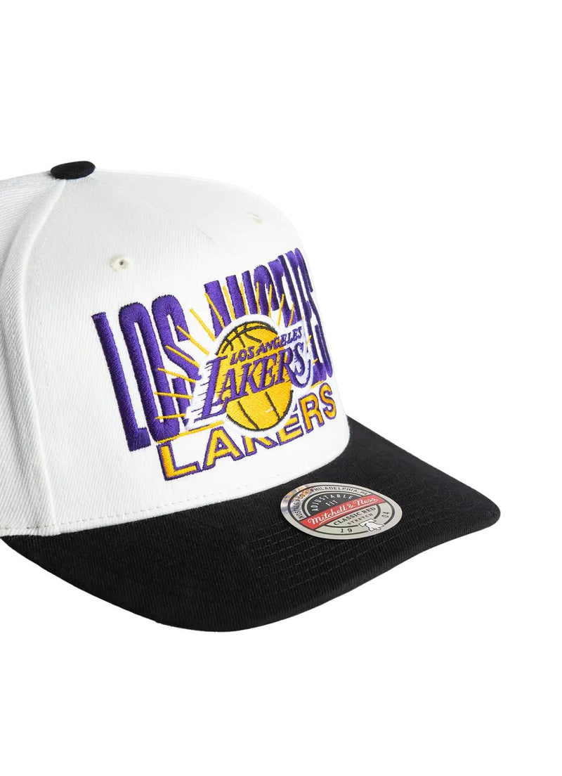 Mitchell & Ness NBA Los Angeles Lakers Post Up MVP Snapback Cap