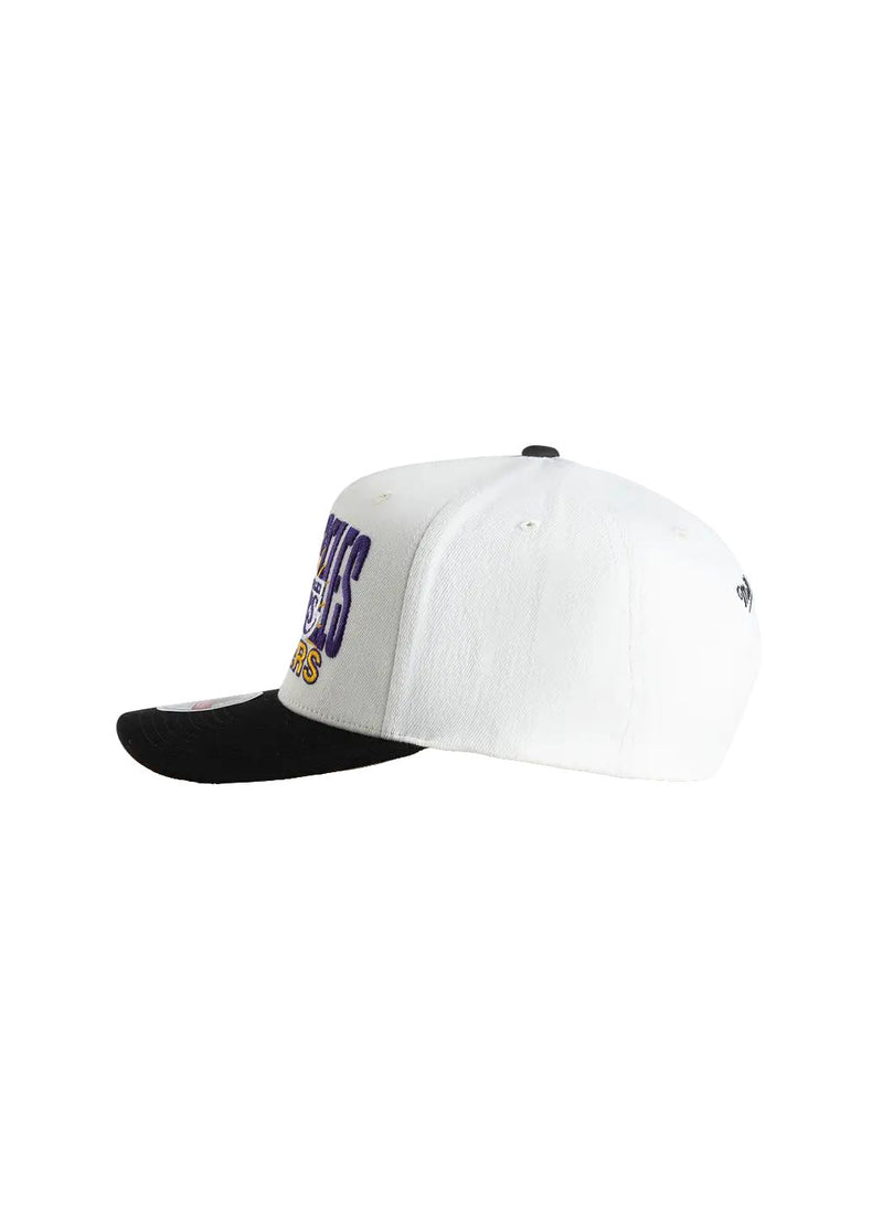 Mitchell & Ness NBA Los Angeles Lakers Post Up MVP Snapback Cap