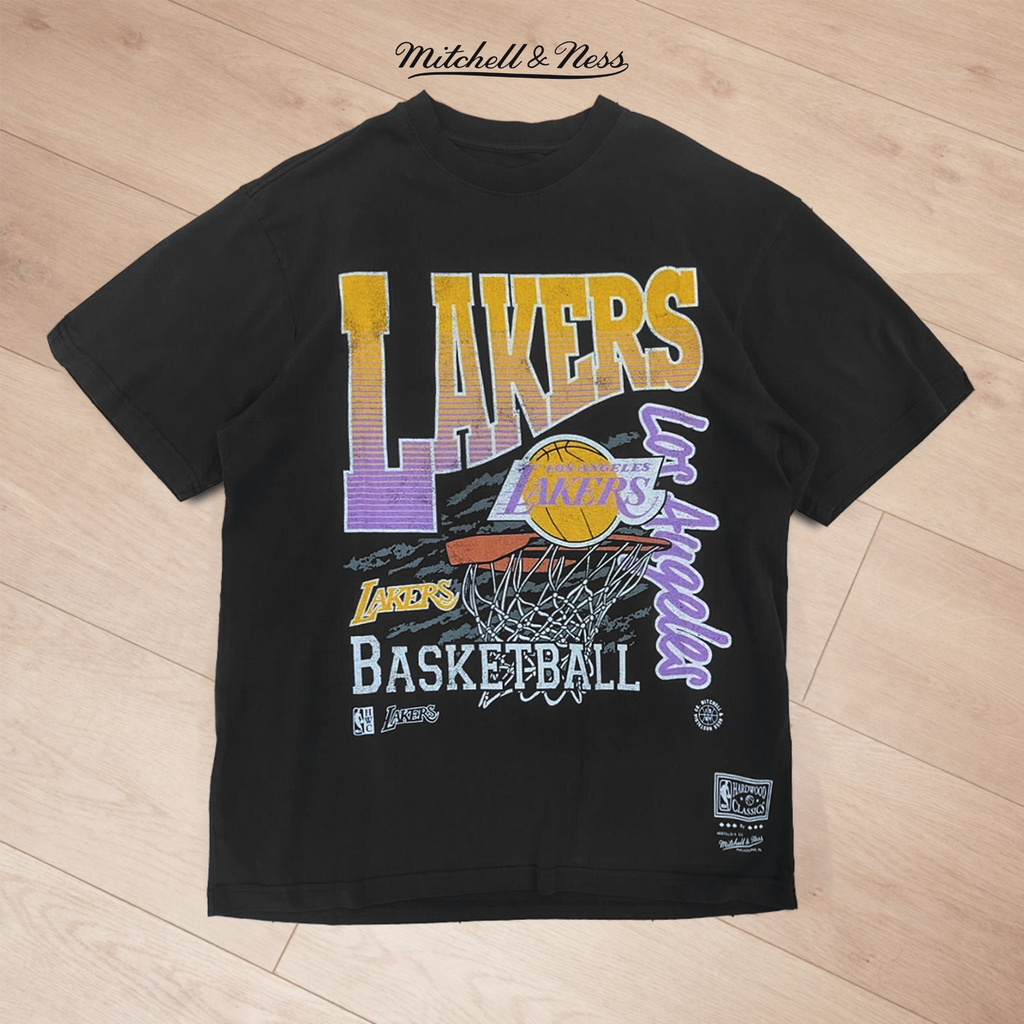 Mitchell & Ness Los Angeles Lakers Basket Tee