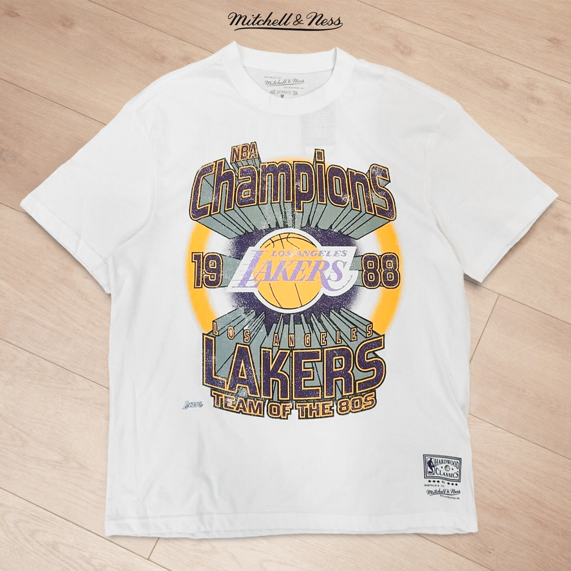 Mitchell & Ness Los Angeles Lakers Explode Champions Tee – NBA Mitchell & Ness Los Angeles Lakers Explode Champions Tee – NBA
