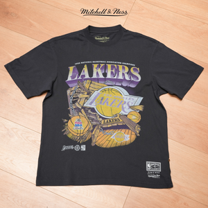 Mitchell & Ness Los Angeles Lakers Bevel Burst T-Shirt