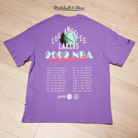 Mitchell & Ness Los Angeles Lakers 2002 Playoffs Tour T-Shirt