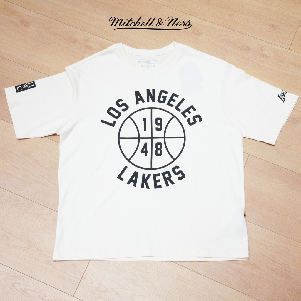 Mitchell & Ness Los Angeles Lakers Mono Vintage Boxy Tee
