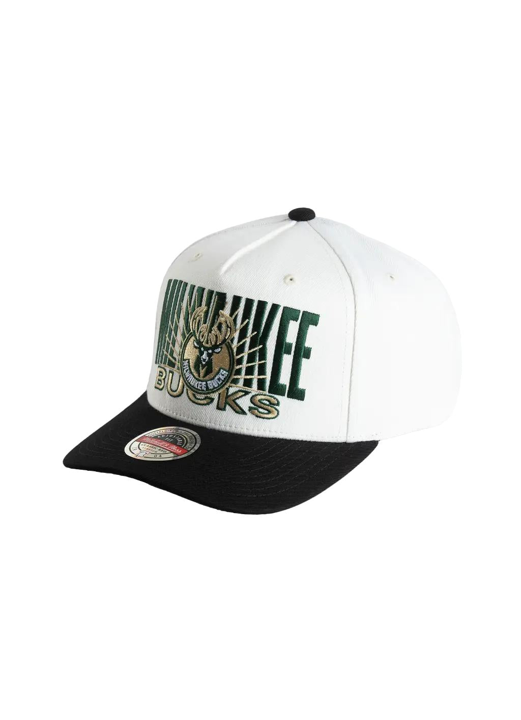 Mitchell & Ness NBA Milwaukee Bucks Post Up MVP Snapback Cap