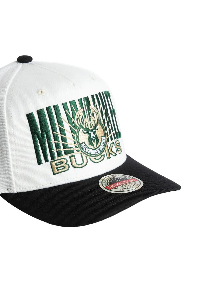 Mitchell & Ness NBA Milwaukee Bucks Post Up MVP Snapback Cap