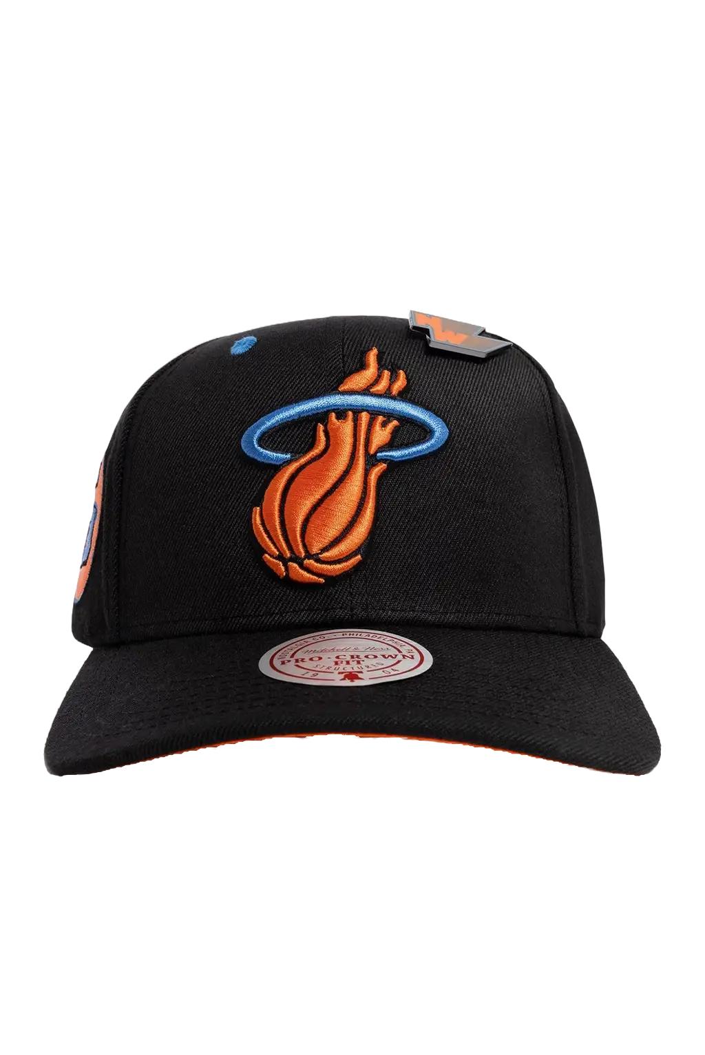 Mitchell & Ness Heat Double Team Pro Crown Cap