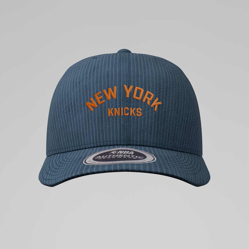 NBA Acid Washed Fabric Structured Cap - New York Knicks