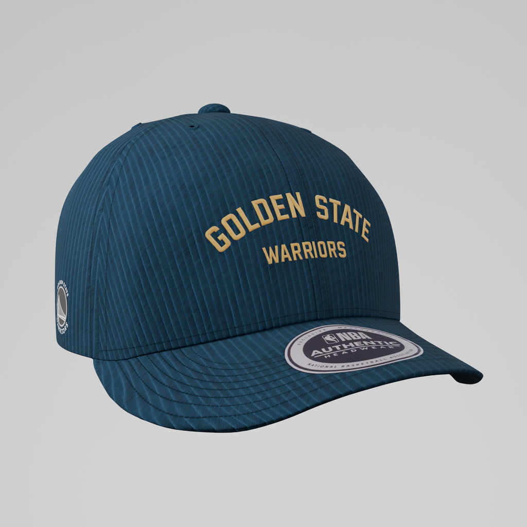 NBA Acid Washed Fabric Structured Cap - Golden State Warriors