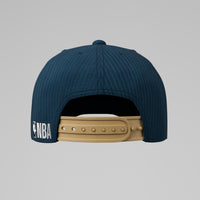 NBA Acid Washed Fabric Structured Cap - Golden State Warriors