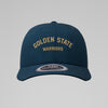 NBA Acid Washed Fabric Structured Cap - Golden State Warriors