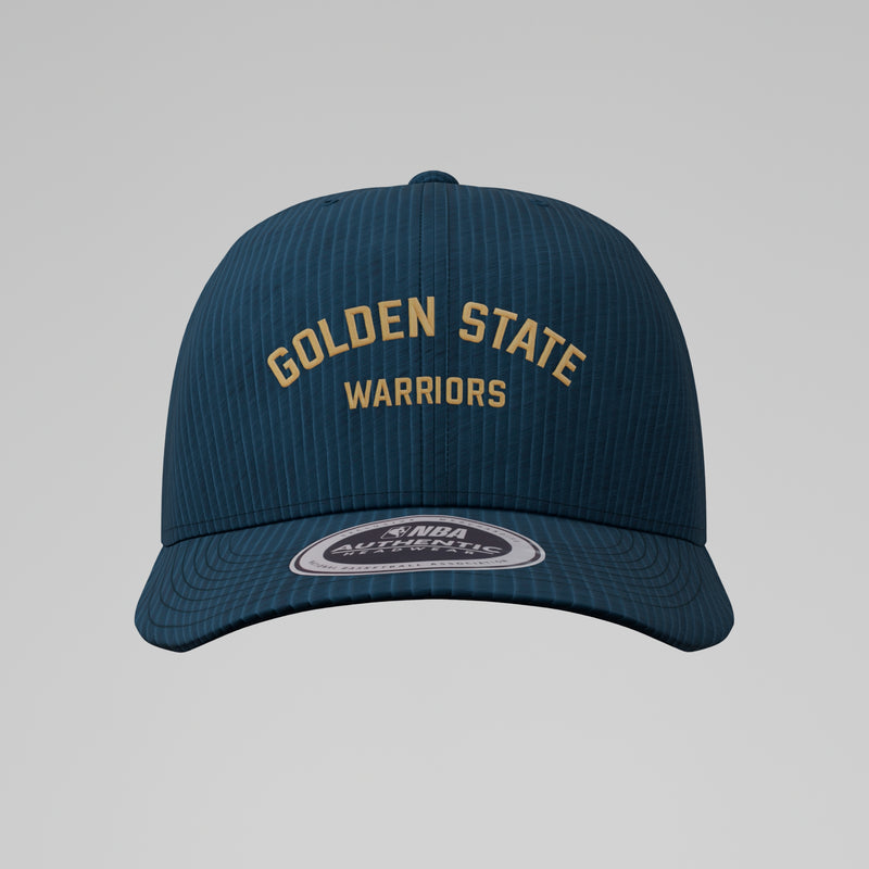NBA Acid Washed Fabric Structured Cap - Golden State Warriors