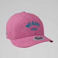 NBA Acid Washed Fabric Structured Cap - Miami Heat